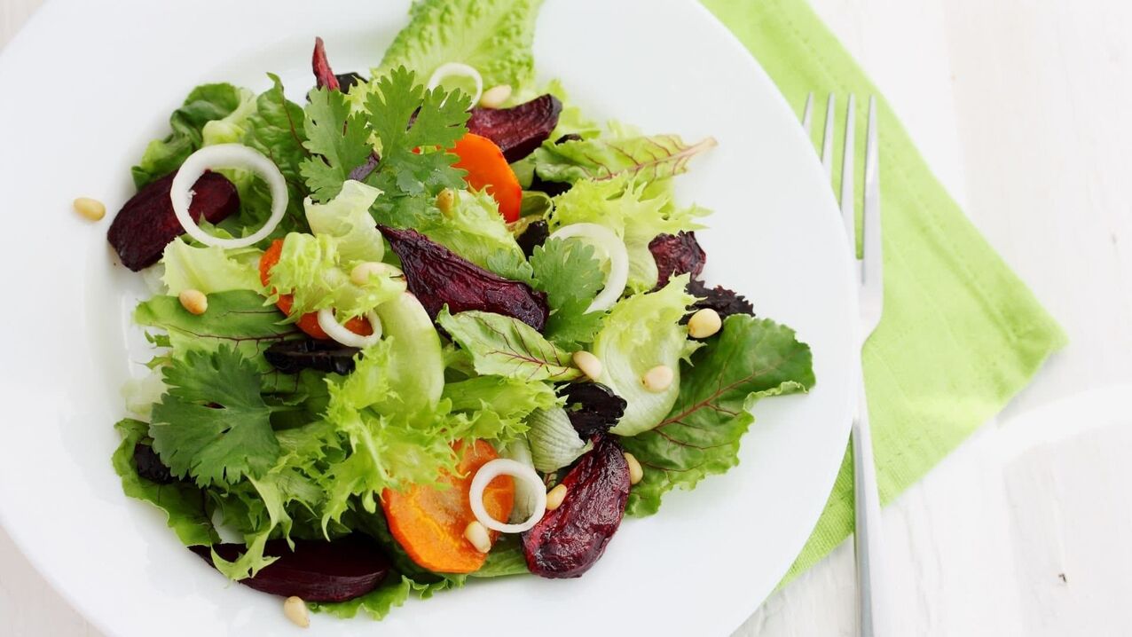 Vitamin salad to increase power