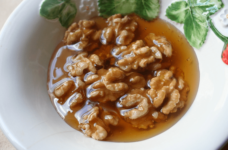 walnuts with honey to increase activity