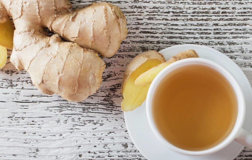 ginger tea for activity