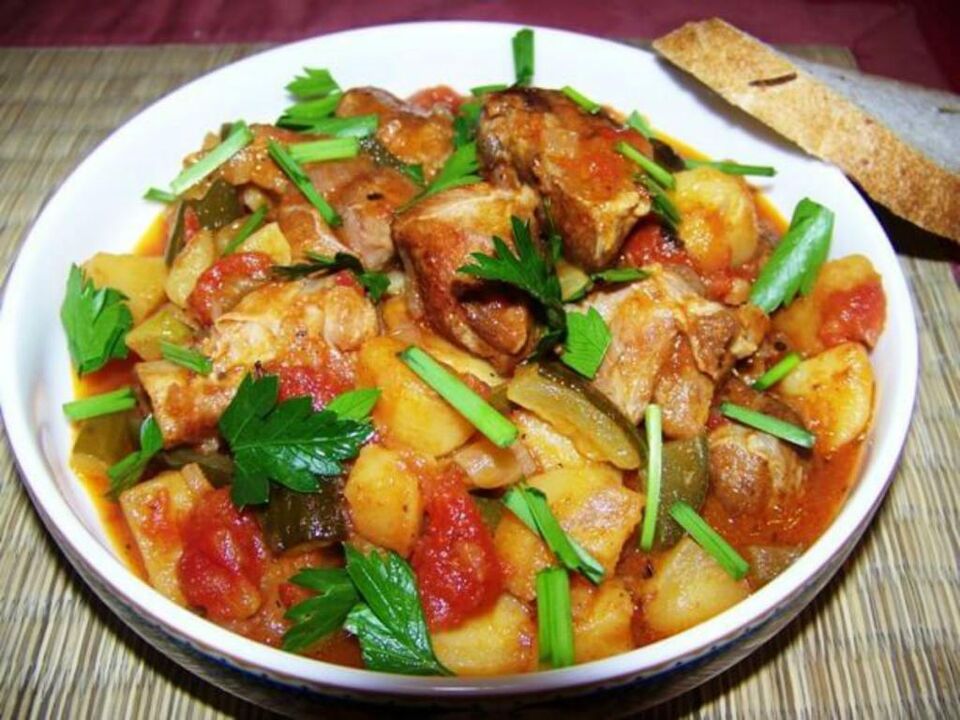 vegetable stew for strength